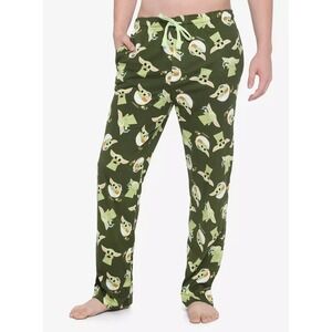 Hot Topic Star Wars The Mandalorian The Child Lounge Pajama Pants Mens XL Grogu